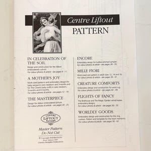 Inspirations Magazine Center Liftout Pattern - Issue 16 - 1997