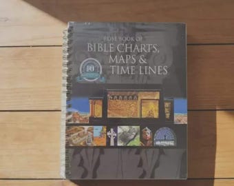 Libro de Rose con gráficos, mapas y cronogramas bíblicos (tapa dura) – Guía de estudio para la escuela dominical