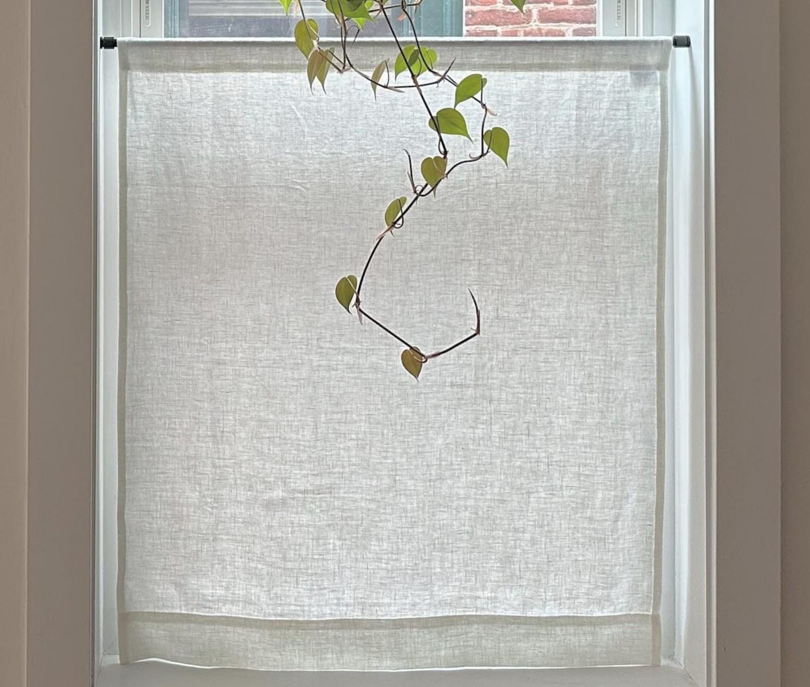 Linen Cafe Curtain Panels