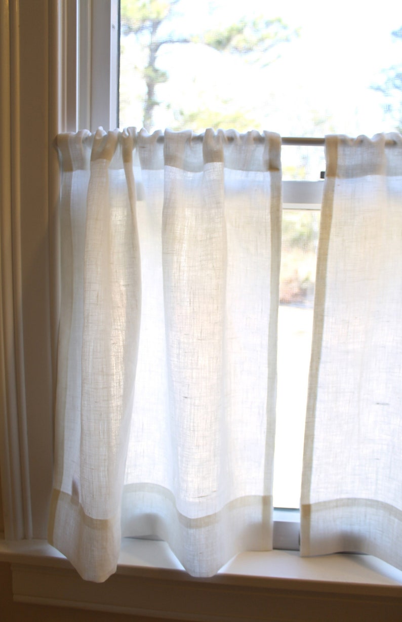 linen curtains