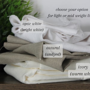 color options for linen
