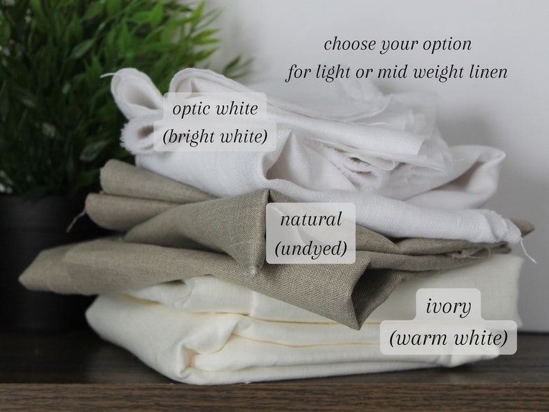 color options for linen