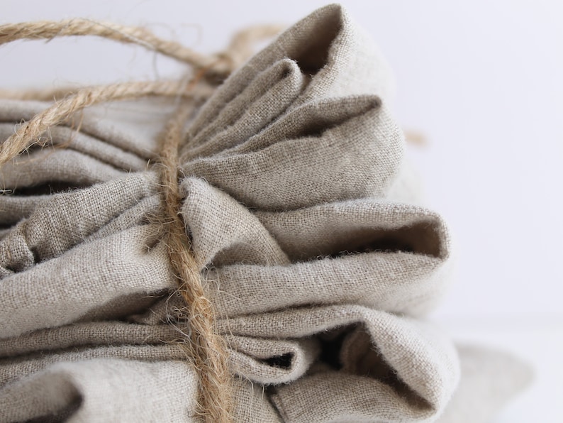 close up of linen