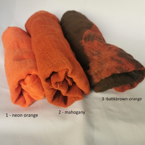 Cotton Felting, Hand Dyed Cotton Scrim, Pure Cotton Gause Cheesecloth, Nuno Felting, Scrim Fabric 100% Cotton Wedding Decoration Wet Felting
