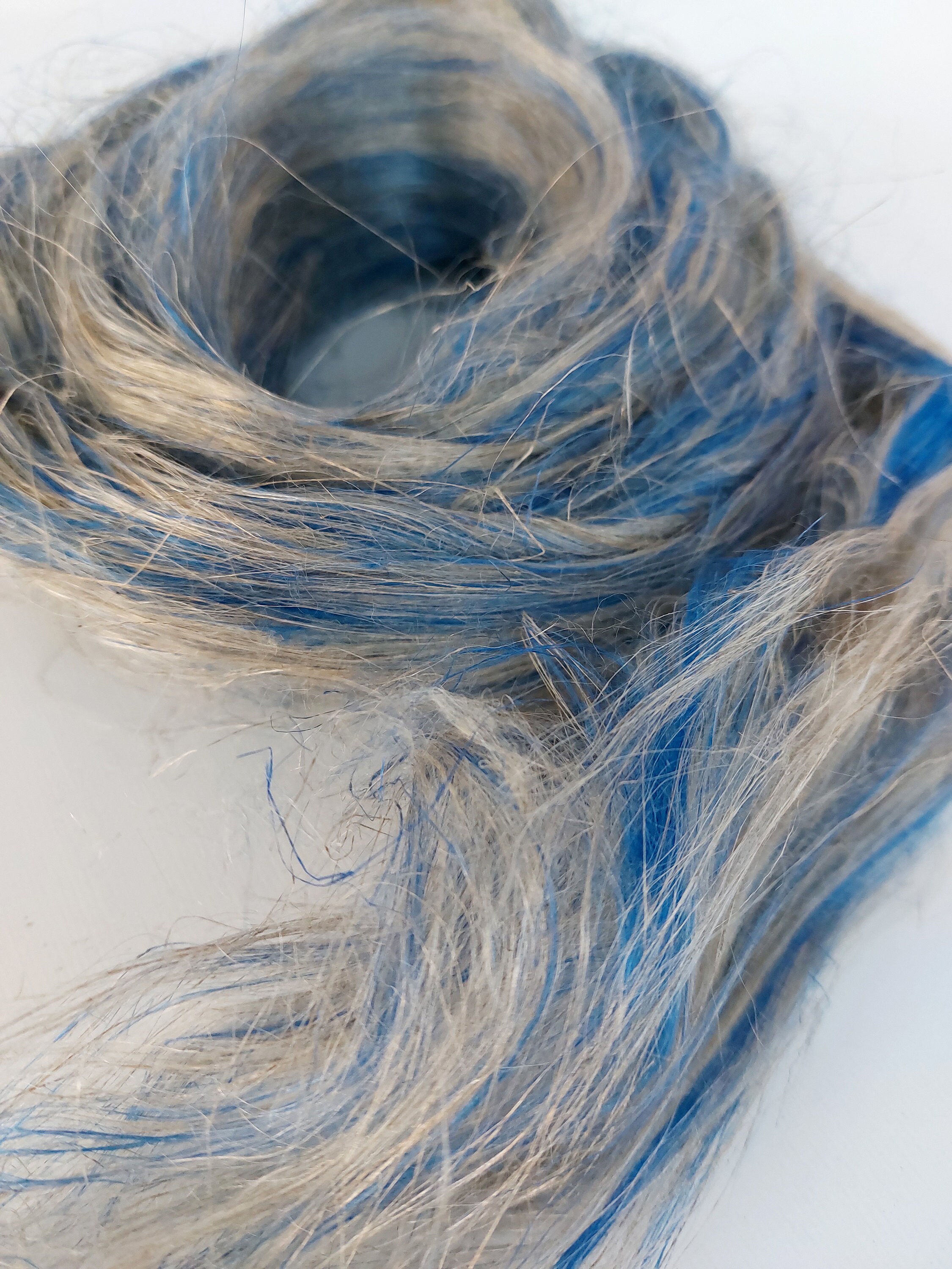 Blue Roving Blue Linen Fiber Roving – Flax for Felting, Spinning (50g/1.76oz) - Etsy
