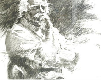 Aldo Luongo - Contemplación - Impresión artística de edición limitada, firmada y numerada (15/250).