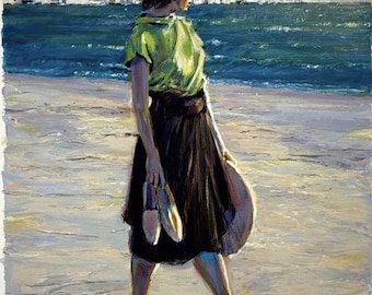 Aldo Luongo - Mediterranean Sunset - Hand Signed Serigraph #238/297 & 239/297