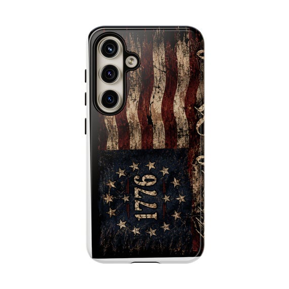 We The People 1776 American Flag Tough Phone Case | iPhone Samsung Protection