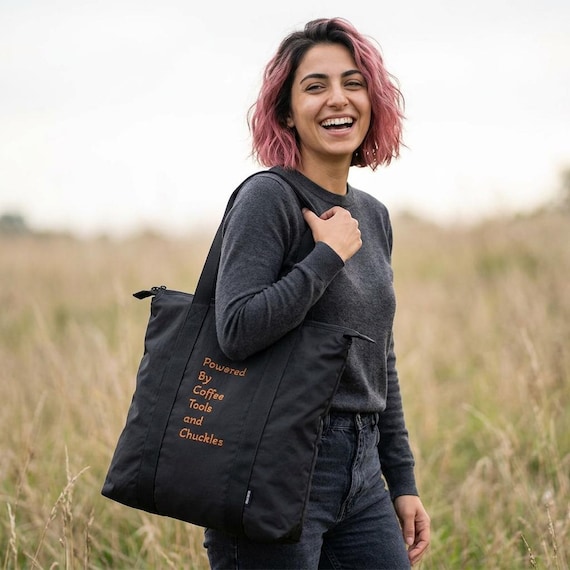 The Carry Everything Zippered Tote Bag