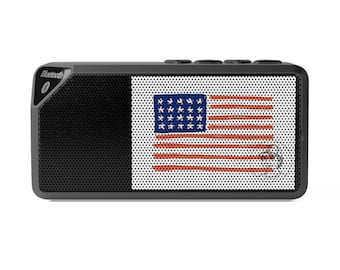 Głośnik Bluetooth z flagą amerykańską | Patriotyczny przenośny głośnik