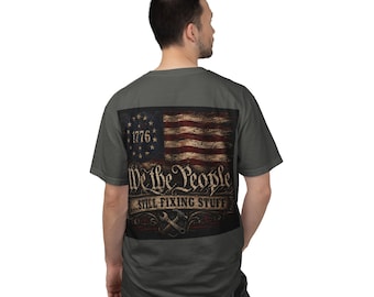 Camiseta con la bandera "We the People" / Bandera estadounidense de Betsy Ross de 1776