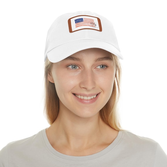 Vintage American Flag Dad Hat • Distressed Patriotic Baseball Cap