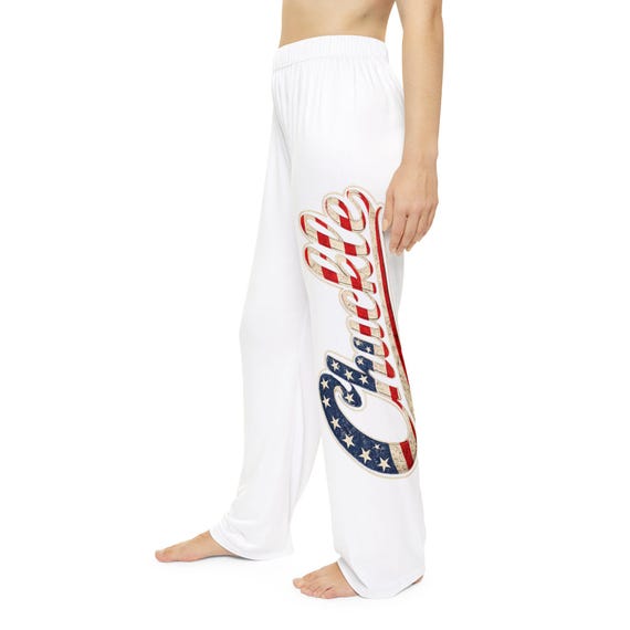 American Flag Rope Heart Pajama Pants | Women's Lightweight Loungewear