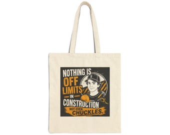 Bolso tote de lona de algodón