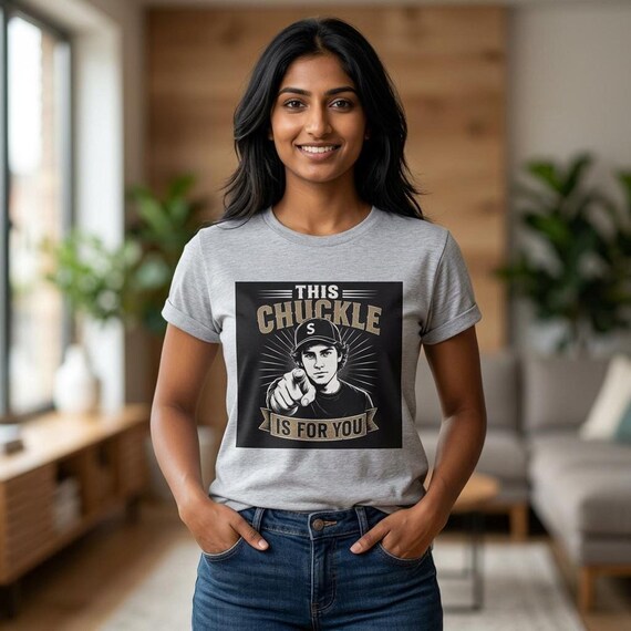 Funny Baseball Tee with Retro Graphic, Soft Cotton Sports Humor Shirt