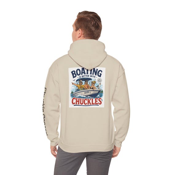 Retro Boating Hoodie, Lake Life Sweatshirt, Nautical Boat Pullover Gift