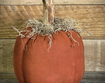5" Primitive Pumpkins ~ Fall Decor ~ Primitive Autumn ~ Primitive Home Decor ~ Fabric Pumpkins ~ Fall Pumpkins ~ Country Primitive