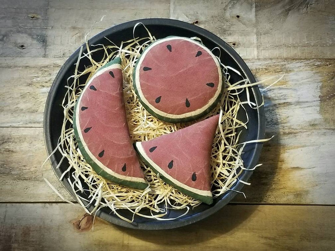 Primitive Watermelon Bowl Fillers ~ Watermelon Tucks ~ Primitive Summer ...