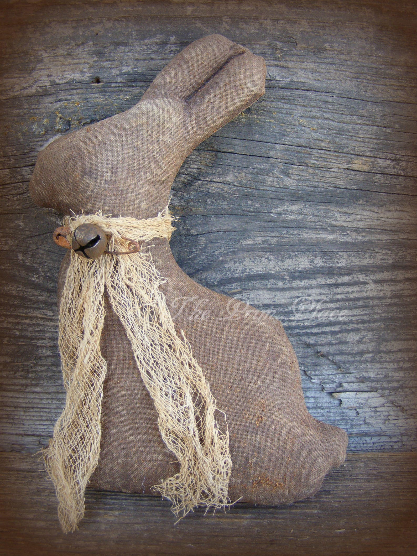 Primitive Easter Bowl Fillers Chocolate Bunny Easter Decor Etsy