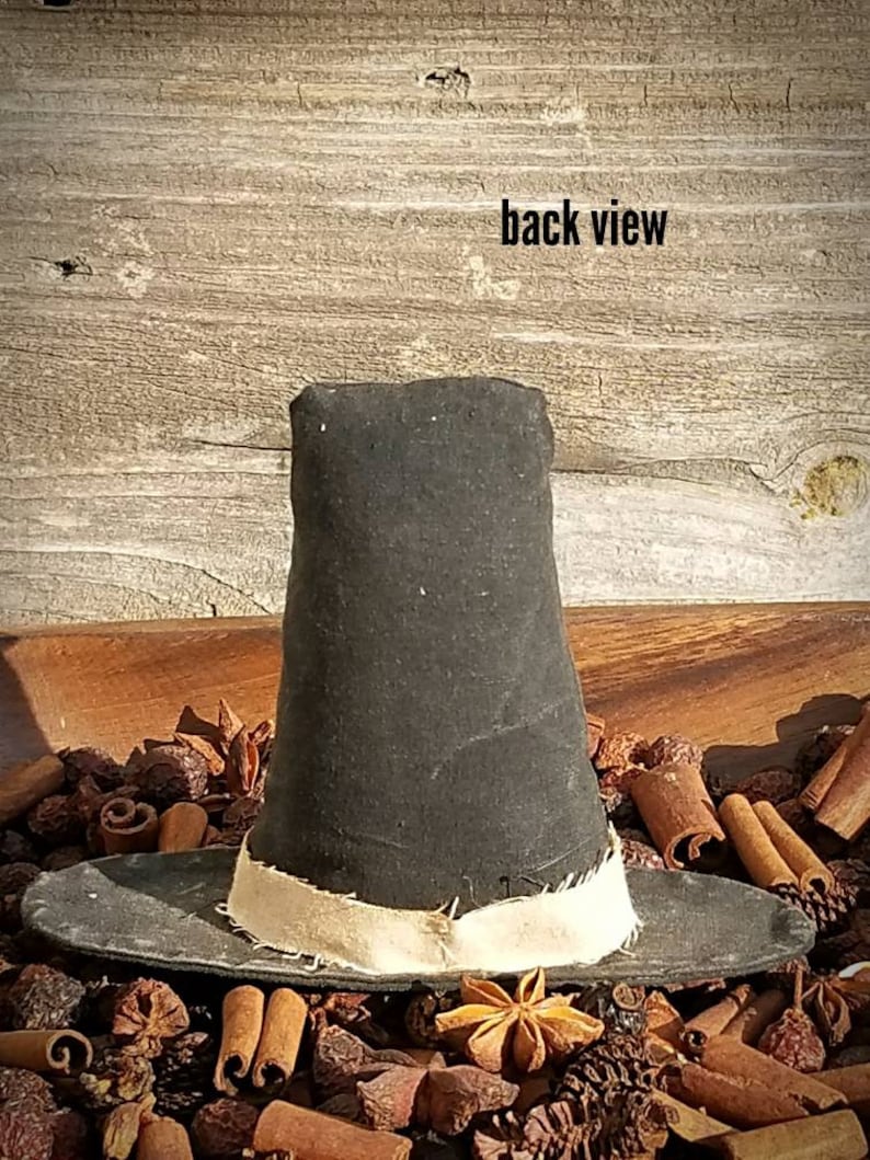 Thanksgiving Decor Pilgrim Hat Sitters Bowl Fillers Primitive Decor Primitive Fall Teired Tray Decor Primitive Bowl Fillers image 8