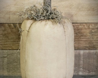 7" Primitive Pumpkins ~ Primitive Fall Decor ~ Primitive Autumn ~ Primitive Home Decor ~ Fabric Pumpkins ~ Fall Pumpkins ~ Country Primitive