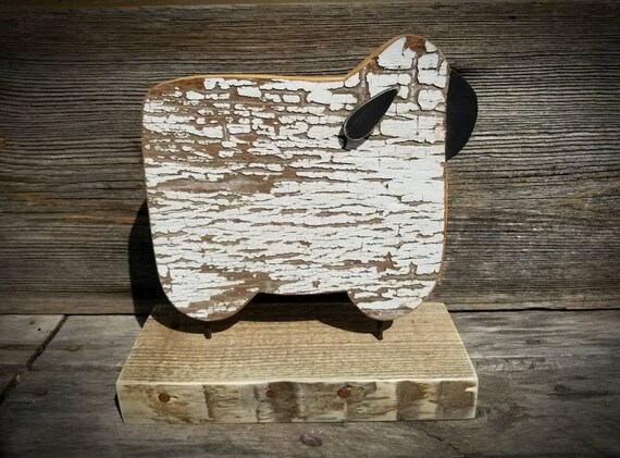 Primitive Sheep Table Sitter Sheep Decor Primitive Home Etsy