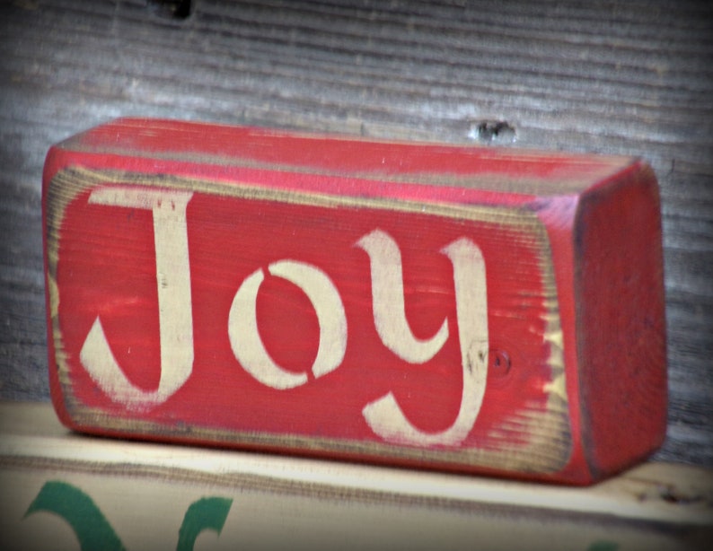 Christmas Stacking Blocks Christmas Decor Holiday Decor Etsy