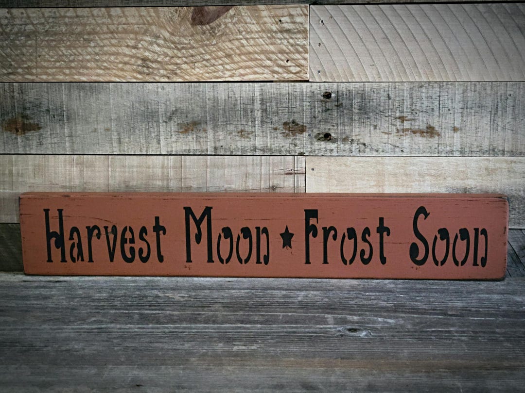 Rustic October Sign Primitive Fall Sign ~ Fall Sign ~ Fall Decor ~ Primitive Fall Decor ...