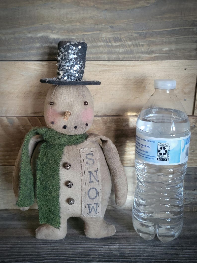 Primitive Snowman Doll ~ Winter Decoration ~ Snowman Collector ...