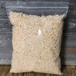 Wood Shavings 10 oz Bag ~ Pincushion Filler ~ Doll Filler ~ Doll Stuffing ~Doll Making Supply ~ Fire Starter ~ Pet Bedding ~ Craft Supply