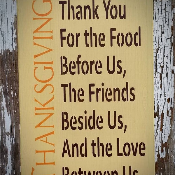 Thanksgiving Signs - Etsy