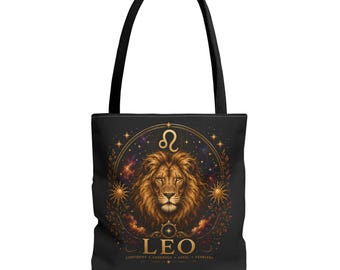 Leo Sternzeichen Löwe Tragetasche | Astrologie Constellation Sternzeichen