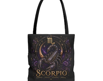 Skorpion Sternzeichen Skorpion Tragetasche | Astrologie Sternzeichen Tote