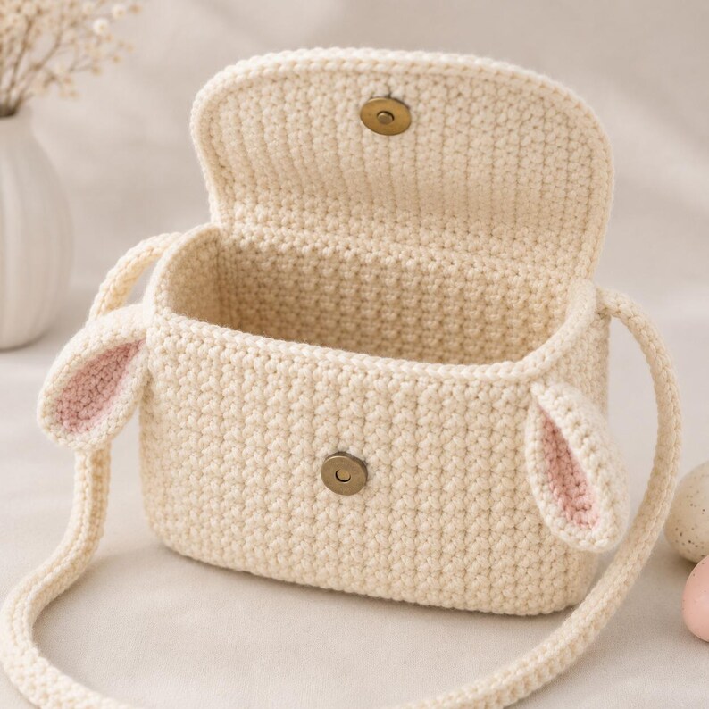 Little Lamb Crossbody Bag Crochet Pattern PDF, Bag Tutorial - Etsy