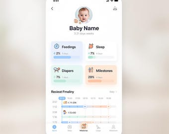 New Parent Tracker & Baby Log | Notion Template
