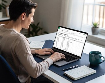 Freelancer Command Center | Google Sheets Client & Project Tracker