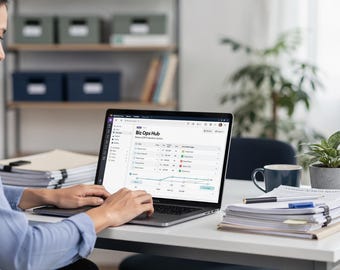 Biz Ops Hub — Notion SOP & Workflow System