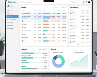 Personal Budget Dashboard | Google Sheets Budget & Financial Planning System