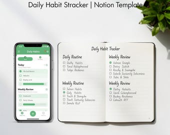 Daily Habit Tracker | Notion Template