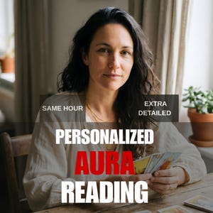 Personalized Aura Reading, Same Day Psychic Energy Analysis (PDF Download)