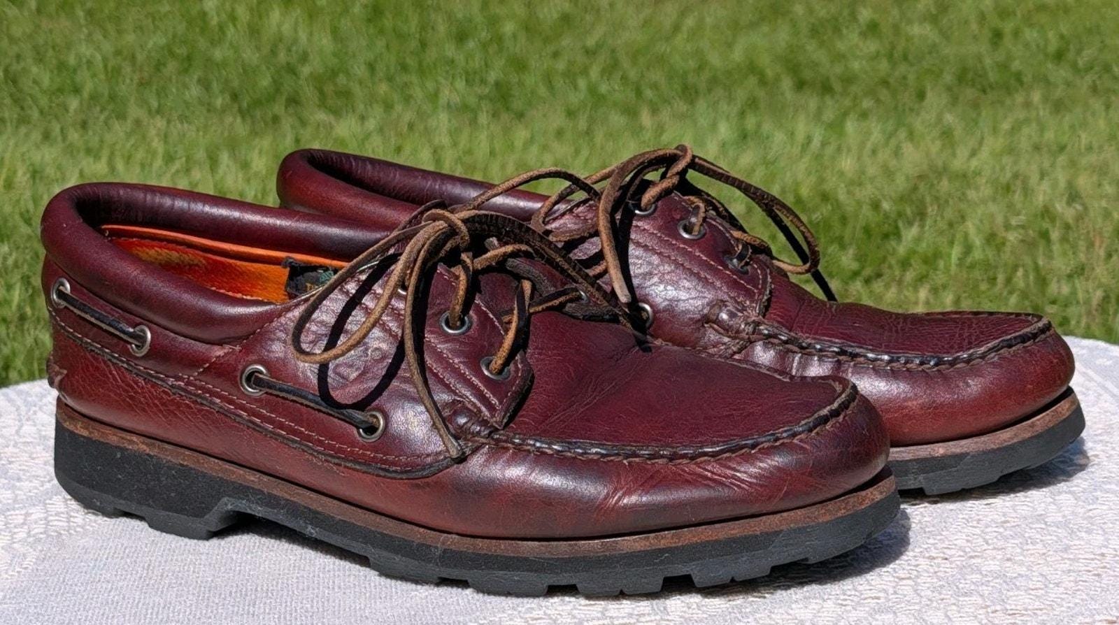 Vintage Timberland Boat Shoe - Etsy