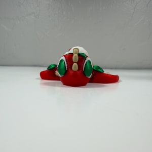 Articulated Apple Pie Turtle Fidget Toy | 3D Printed Autumn Desk Collectible