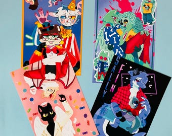 Hello Universe Halloween print