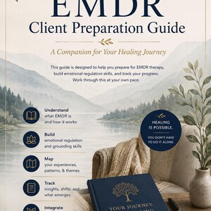 EMDR Preparation Guide | Therapist Workbook | Trauma Therapy Resource | Client Education Packet | Printable PDF