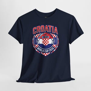 Croatia World Cup Tee | Soccer Fan Shirt, Croatia National Team image 3