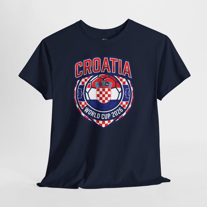 Croatia World Cup Tee | Soccer Fan Shirt, Croatia National Team image 3