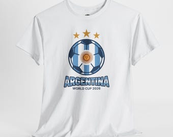 Argentina World Cup 2026 T-Shirt | Soccer Football Fan Tee