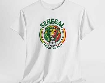 Senegal World Cup Soccer Tee | Senegal Football Shirt