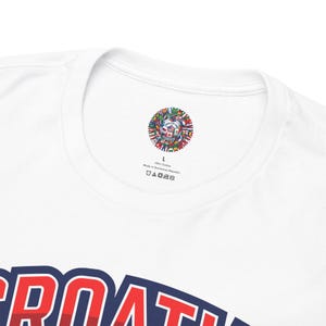 Croatia World Cup Tee | Soccer Fan Shirt, Croatia National Team image 2