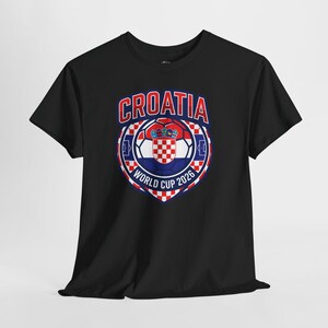 Croatia World Cup Tee | Soccer Fan Shirt, Croatia National Team image 5